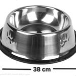 Premium Stainless Steel Dog Bowl – Non-Slip & Dishwasher Safe